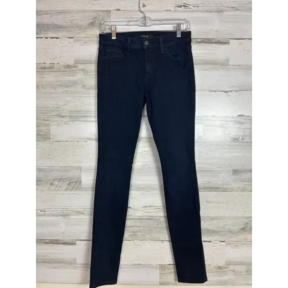 Joe's womens 26 dark wash blue Jeans The Skinny Fit Denim pants stretch rise